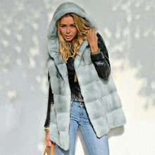 Load image into Gallery viewer, Plush Faux Fur Vest