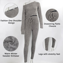 Load image into Gallery viewer, Leisure Lush Top and Pants Set