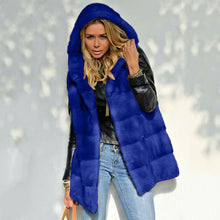 Load image into Gallery viewer, Plush Faux Fur Vest