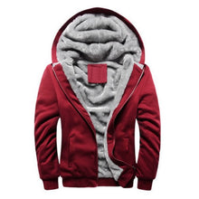 Load image into Gallery viewer, Casual Men's Thick Warm Coat Hooded Jacket