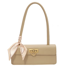 Load image into Gallery viewer, Scarf Decorated Baguette Purse