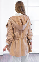 Load image into Gallery viewer, Hooded Trench Jacket