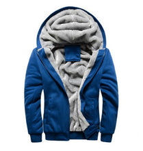 Load image into Gallery viewer, Casual Men's Thick Warm Coat Hooded Jacket