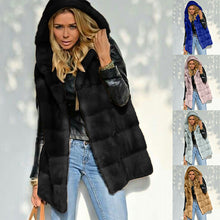 Load image into Gallery viewer, Plush Faux Fur Vest