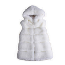 Load image into Gallery viewer, Hooded Striped Plush Cardigan