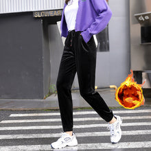 Load image into Gallery viewer, Velour Casual Warm Trousers