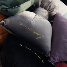 Load image into Gallery viewer, Velvet Bow Tie Accent Pillow