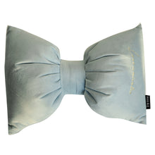 Load image into Gallery viewer, Velvet Bow Tie Accent Pillow