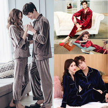 Load image into Gallery viewer, Velour Couples Pajamas