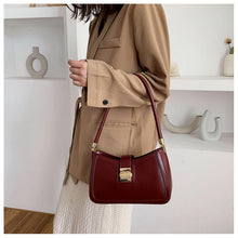 Load image into Gallery viewer, Buckle Accented Shoulder Bag