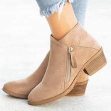 Load image into Gallery viewer, Suede Ankle Boots