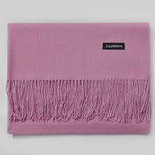 Load image into Gallery viewer, Fringed Plush Cashmere Scarves