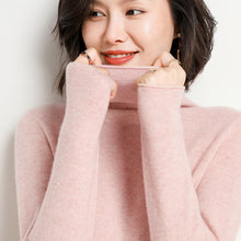 Load image into Gallery viewer, Turtleneck Cashmere Sweater