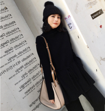 Load image into Gallery viewer, Knitted Wide Leg Belted Pants Set