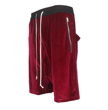 Load image into Gallery viewer, Velour Relaxed Athletic Shorts