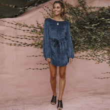 Load image into Gallery viewer, Brushed Velour Dress