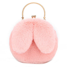 Load image into Gallery viewer, Plush Bunny Ear Handbag