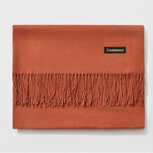 Load image into Gallery viewer, Fringed Plush Cashmere Scarves