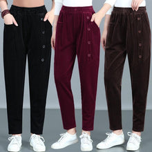Load image into Gallery viewer, Corduroy Casual Pants