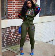 Load image into Gallery viewer, Heavy Cotton Printed Jogger Set