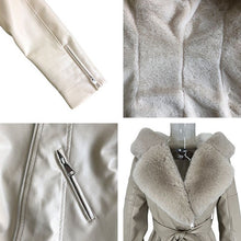 Load image into Gallery viewer, Zipped Fur Collared Coat