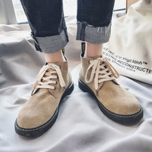 Load image into Gallery viewer, Suede Casual Laced Boots