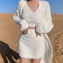 Load image into Gallery viewer, Knitted Sweater Skirt, Vest or Cardigan