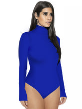 Load image into Gallery viewer, Solid Color Turtleneck Bodysuit