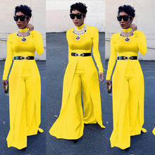 Load image into Gallery viewer, Long-Sleeved Turtleneck Jumpsuit