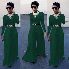 Load image into Gallery viewer, Long-Sleeved Turtleneck Jumpsuit