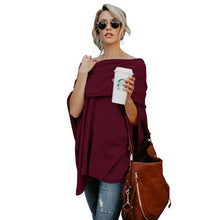 Load image into Gallery viewer, Irregular Hem Casual Fit Blouse