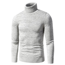 Load image into Gallery viewer, Multi-colored Cotton Casual Turtleneck
