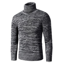 Load image into Gallery viewer, Multi-colored Cotton Casual Turtleneck