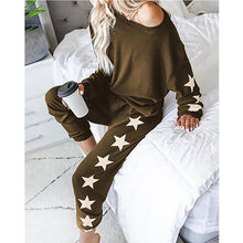 Load image into Gallery viewer, Casual Star Accented Pant Set