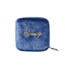 Load image into Gallery viewer, Velvet Lipstick Bag with Coin Purse