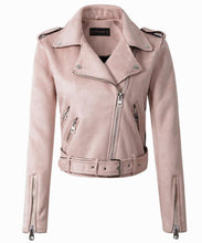 Load image into Gallery viewer, Suede Short Stylish Women's Jacket