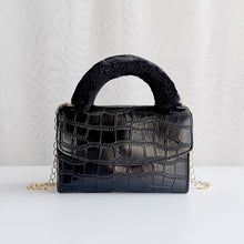 Load image into Gallery viewer, Stone Pattern Plush Handbag