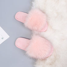 Load image into Gallery viewer, Solid Color Plush Slippers