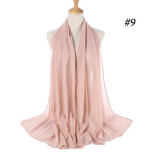 Load image into Gallery viewer, Chiffon Solid Color Scarves