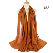 Load image into Gallery viewer, Chiffon Solid Color Scarves