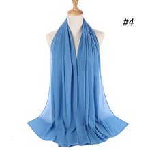 Load image into Gallery viewer, Chiffon Solid Color Scarves