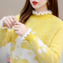 Load image into Gallery viewer, Reindeer Graphic Super Soft Sweater