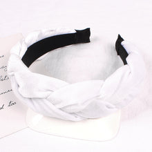 Load image into Gallery viewer, Braided Velvet Headband