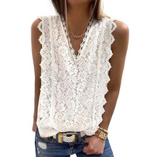 Load image into Gallery viewer, Lace Sleeveless Top