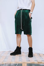 Load image into Gallery viewer, Velour Relaxed Athletic Shorts