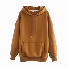 Load image into Gallery viewer, Hooded Loose Fitted Thick Soft Sweatshirt