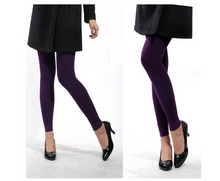 Load image into Gallery viewer, Autumn Brushed Warm Solid Color Leggings