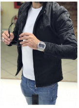 Load image into Gallery viewer, Velour Zippered Jacket