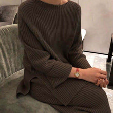 Load image into Gallery viewer, Casual Knit Tunic Pant Set