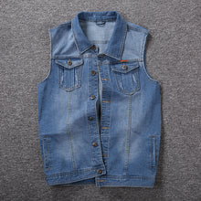 Load image into Gallery viewer, Stylish Denim Vest